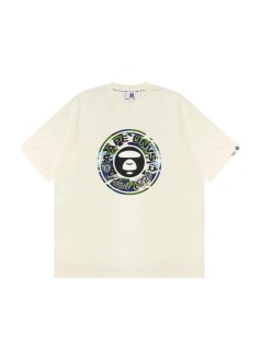 aape by a bathing ape t-shirt manaape theme main tee - aaptem1858xxqivx ivx