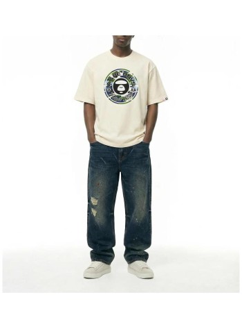 aape by a bathing ape camiseta hombre aape theme main tee - aaptem1858xxqivx ivx 2
