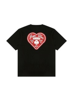 aape by a bathing ape t-shirt manaape theme main tee - aaptem1856xxqbkx bkx