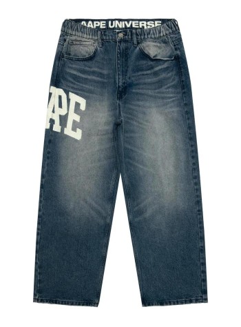 aape by a bathing ape pantalon jeans hombre aape  main jeans - aapptmc689xxqblr blr