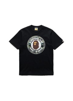 bape camiseta hombre 1st camo busy works tee m - 001tem301014m white x green