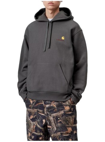 carhartt sudadera hombre hooded american script sweat - i028279 87xx 2
