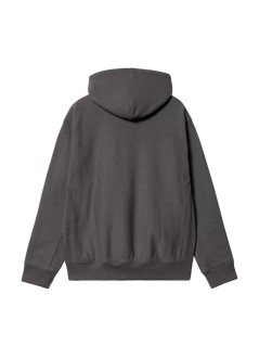 carhartt sudadera hombre hooded american script sweat - i028279 87xx