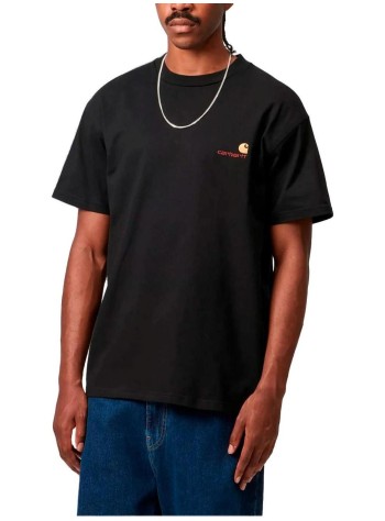 carhartt camiseta hombre s/s american script t-shir - i029956 3t6xx 2