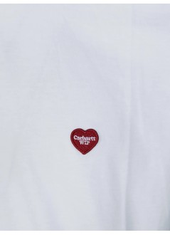 carhartt t-shirt mans/s small heart t-shirt - i037116 1wzxx