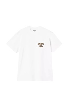carhartt t-shirt mans/s coffee break t-shirt - i037446 02xx
