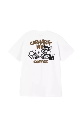 carhartt t-shirt mans/s coffee break t-shirt - i037446 02xx 2