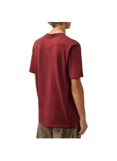 c.p.company camiseta hombre 30/1 jersey short sleeve logo label t-shirt - 21cmts723a005100w 592