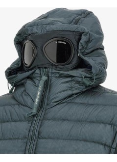 c.p.company outerwear mand.d. shell goggle down jacket - 21cmow126a110416a 356
