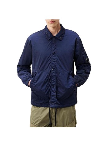 c.p.company outerwear manheavy chrome-r coach lens jacket - 21cmow044a110535g 880 2