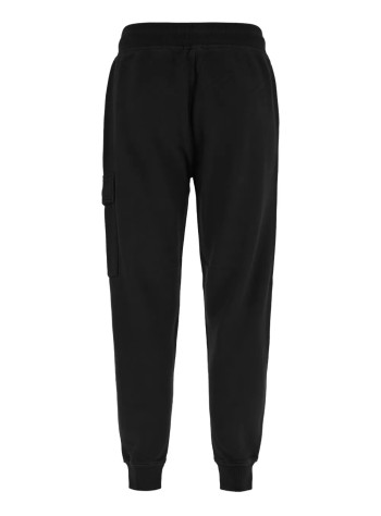 c.p.company pant  mansweatpants cargo pant in brushed emerized diagonal fleece - rfcmsp720a006372g 999 2