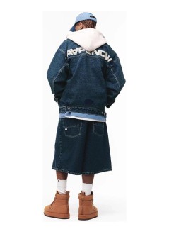 aape by a bathing ape outerwear hombre aape  aape now light weight jacket - aapljm7766xxqblx blx