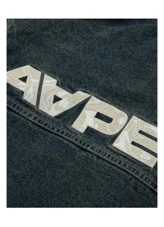 aape by a bathing ape outerwear hombre aape  aape now light weight jacket - aapljm7766xxqblx blx