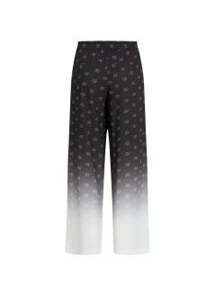 karl lagerfeld pantalon mujer printed fluid pants - b3w10105 a45