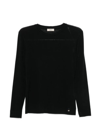 herno top womanwoman's knitted t-shirt - jg000329d 52153 9300