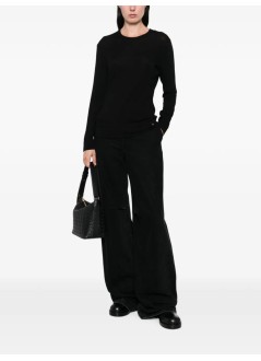 herno top mujer woman's knitted t-shirt - jg000329d 52153 9300