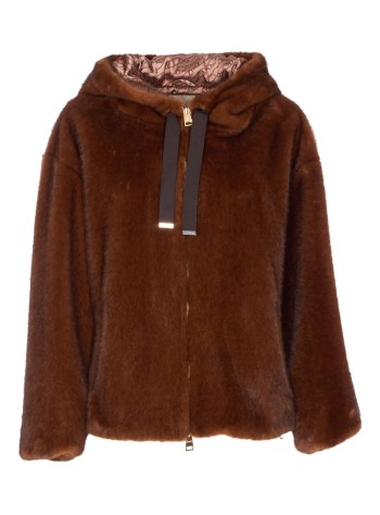 herno outerwear mujer bomber soft faux fur - gi000318d12739 8800