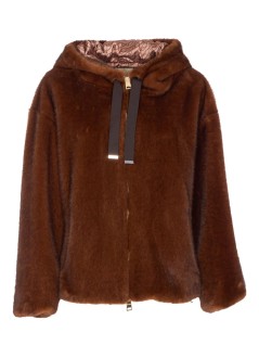 herno outerwear mujer bomber soft faux fur - gi000318d12739 8800