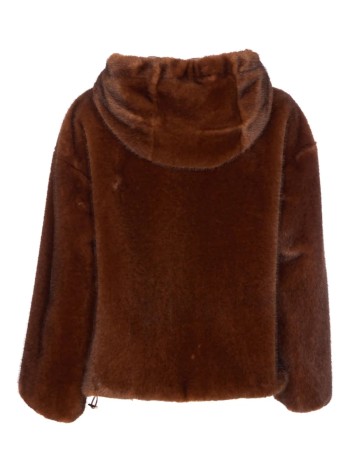 herno outerwear mujer bomber soft faux fur - gi000318d12739 8800 2