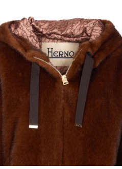 herno outerwear mujer bomber soft faux fur - gi000318d12739 8800