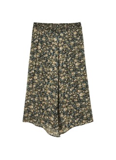 ba&sh falda mujer skirt kara - 1h26klap kaki