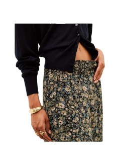 ba&sh falda mujer skirt kara - 1h26klap kaki