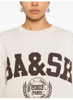 ba&sh sudadera mujer sweat fenja - 1h25fenj beigechine