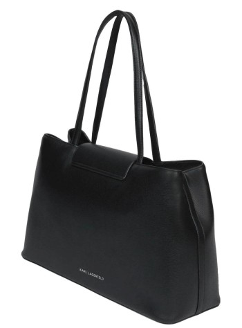 karl lagerfeld handbag womank/rsg metal md tote - b3w30115 999 2