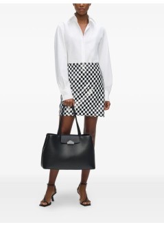 karl lagerfeld handbag womank/rsg metal md tote - b3w30115 999