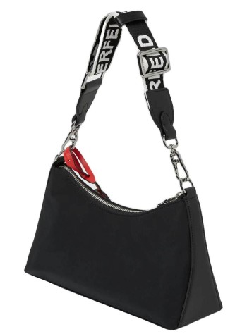 karl lagerfeld handbag womanikon nylon shoulderbag - b4w30108 999 2