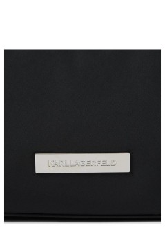 karl lagerfeld handbag womanikon nylon shoulderbag - b4w30108 999