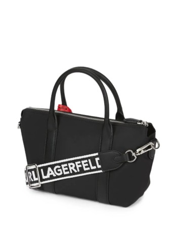 karl lagerfeld handbag womanikon nylon sm tote - b4w30308 999 2