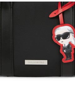 karl lagerfeld handbag womanikon nylon sm tote - b4w30308 999