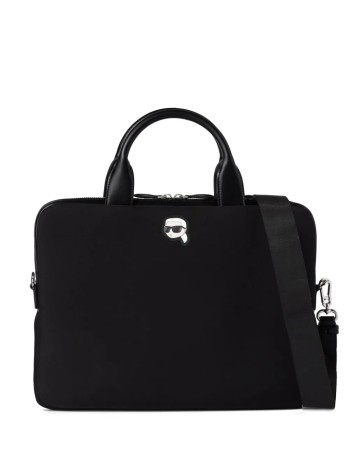 karl lagerfeld tecnology womanikon neop laptop bag - a1w32103 999