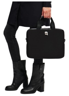 karl lagerfeld tecnology womanikon neop laptop bag - a1w32103 999