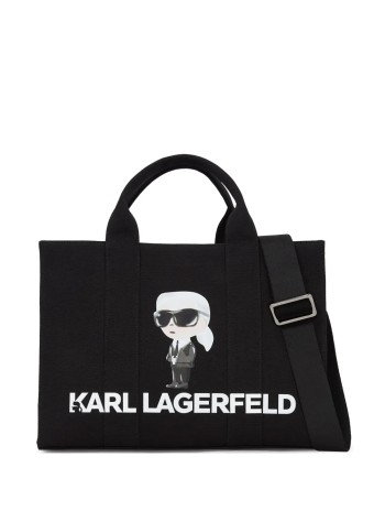 karl lagerfeld crossbody womanikon karl square tote - a2w50047 999