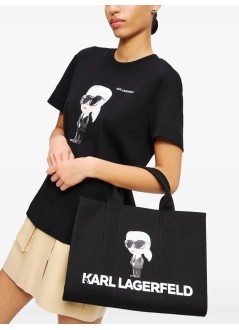 karl lagerfeld crossbody womanikon karl square tote - a2w50047 999