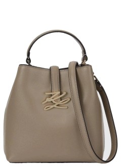 karl lagerfeld crossbody womank/autograph drop sm bucket - b4w30045 1ku