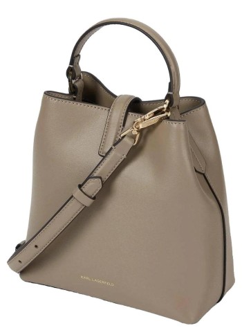 karl lagerfeld crossbody womank/autograph drop sm bucket - b4w30045 1ku 2