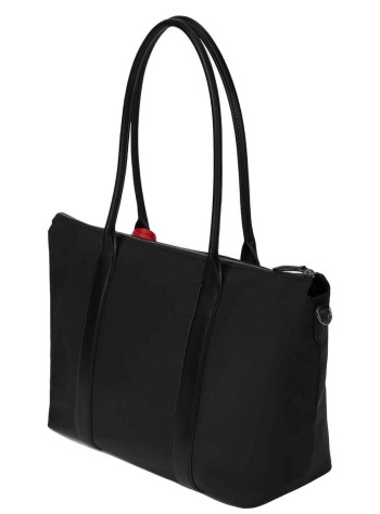 karl lagerfeld handbag womanikon nylon lg tote - b4w30103 999 2