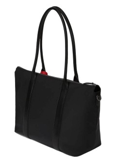 karl lagerfeld handbag womanikon nylon lg tote - b4w30103 999