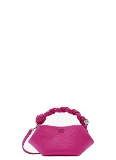 ganni crossbody womanbou mini grained - b2100124 093