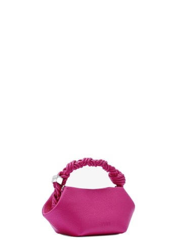 ganni crossbody womanbou mini grained - b2100124 093 2