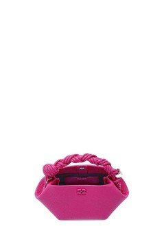 ganni crossbody womanbou mini grained - b2100124 093
