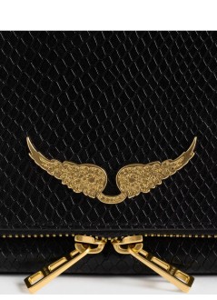 zadig & voltaire crossbody womanrock soft wild - lwba04382 011