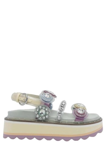 kurt geiger sandalia mujer octavia sling flatform - 5612499979 99
