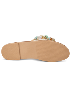 kurt geiger sandalia mujer southbank beaded flat - 4725445619 45