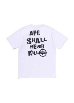 bape camiseta hombre hunting ape head tee m - 001tem301340m white