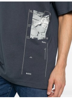 boss t-shirt mante_journey - 50566607 406