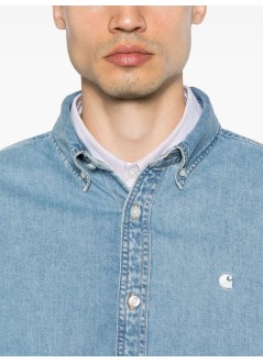 carhartt shirt manl/s lucas shirt - i034525 0135